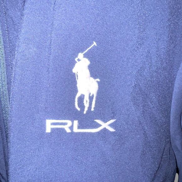 Polo Ralph Lauren RLX Big Pony Full Zip Water Resistant Hooded Rain Jacket L - Picture 5 of 9